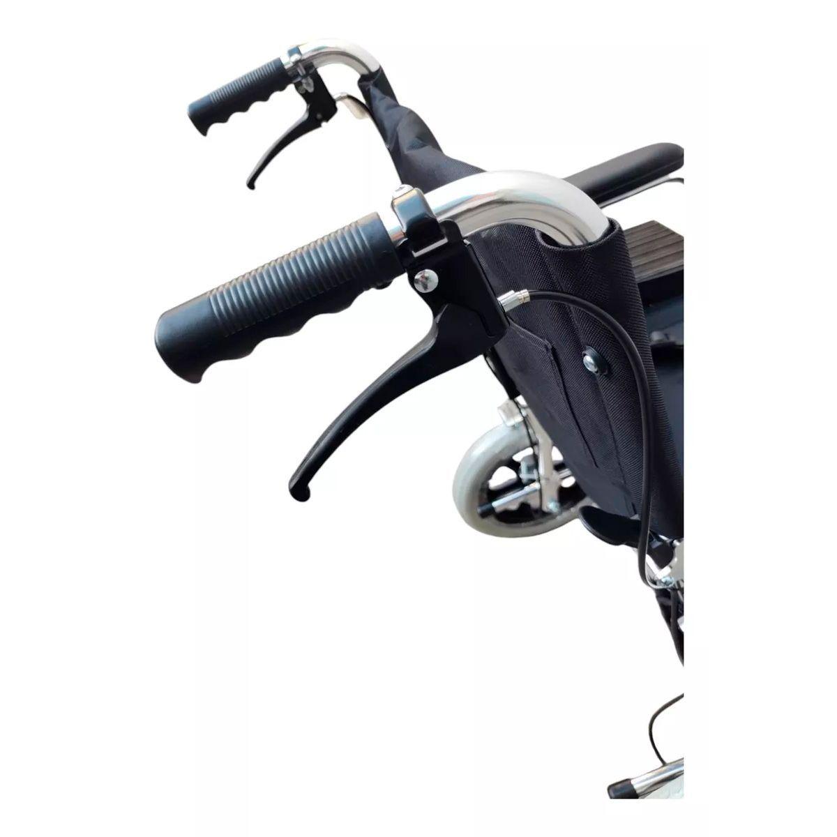 Silla De Ruedas Liviana De Paseo Aluminio Plegable Oneder-2