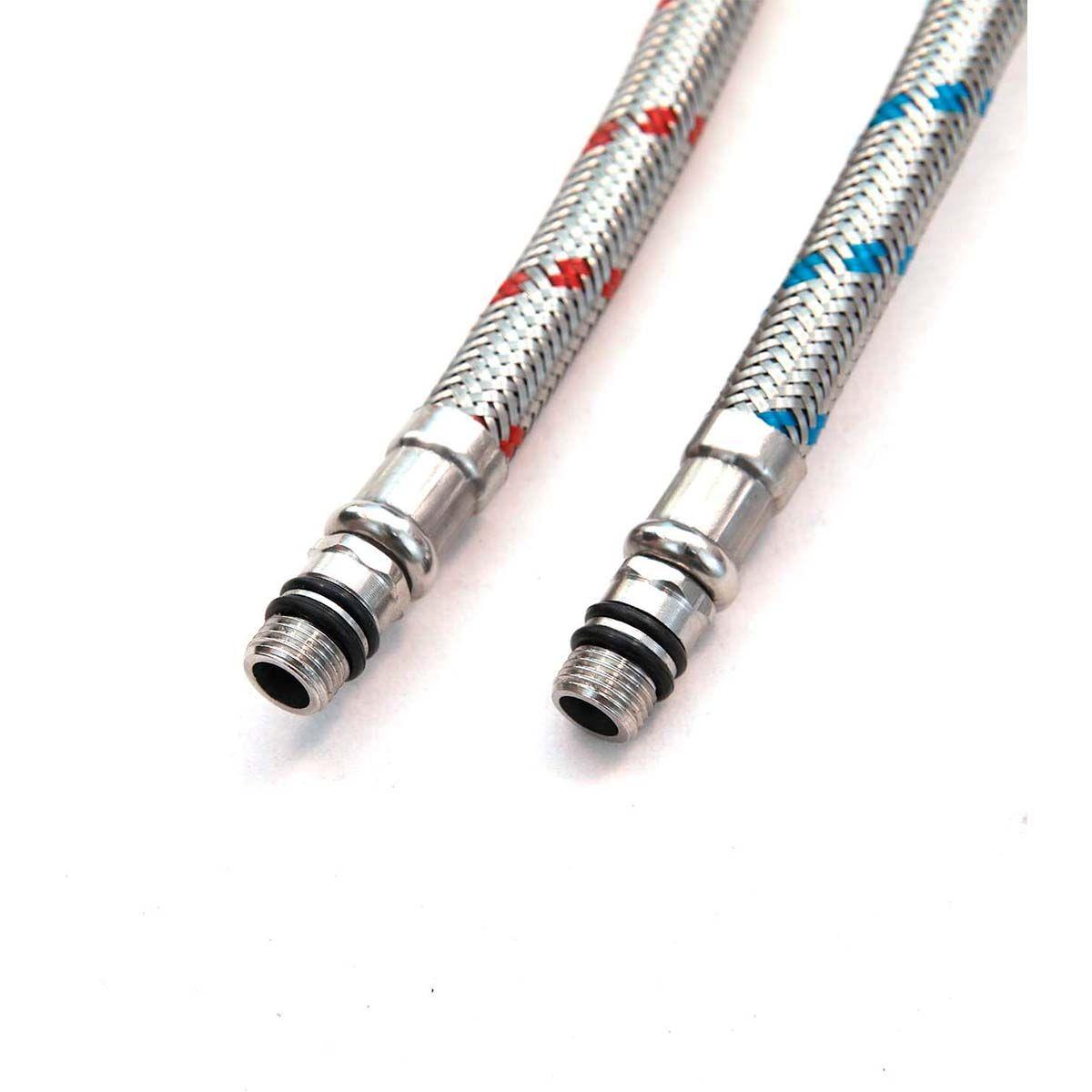 Par De Mangueras Retráctil Flexible Griferías De 1/2 - 60cm-4