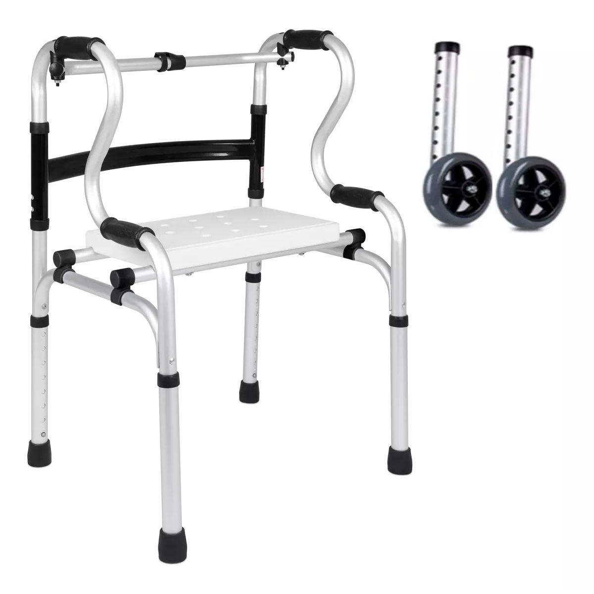 Andador Burrito Silla De Ducha Plegable 3 En 1 Portatil 804E-4