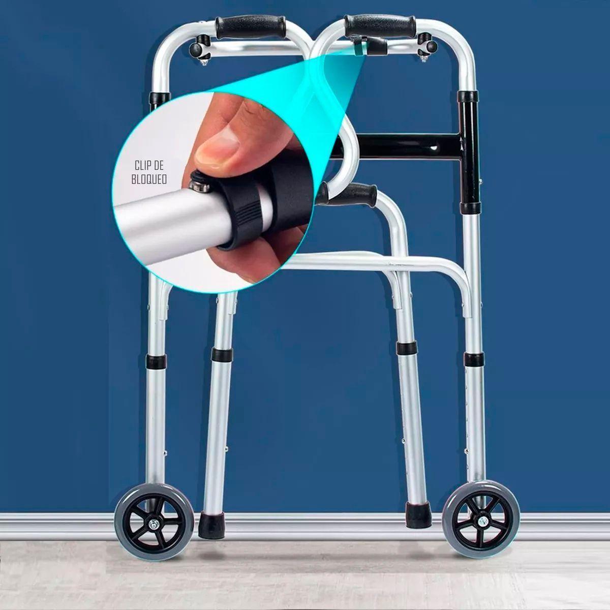 Andador Burrito Silla De Ducha Plegable 3 En 1 Portatil 804E-5