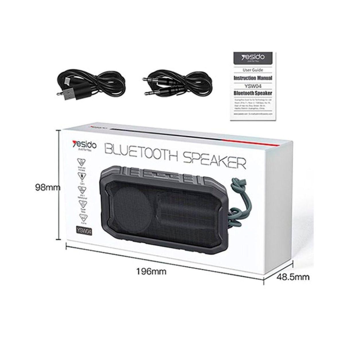 Parlante Wireless Speaker Bluetooth Música Yesido Ysw04-1