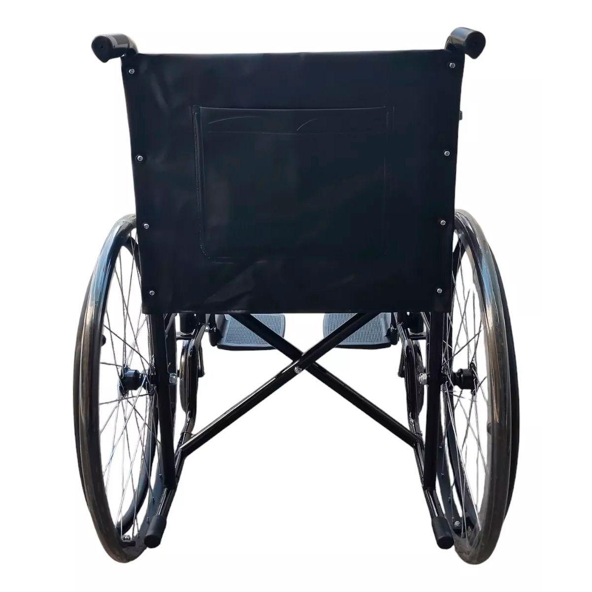 Silla De Ruedas Rueda Maciza Estandar Reposapies Abatibles-3