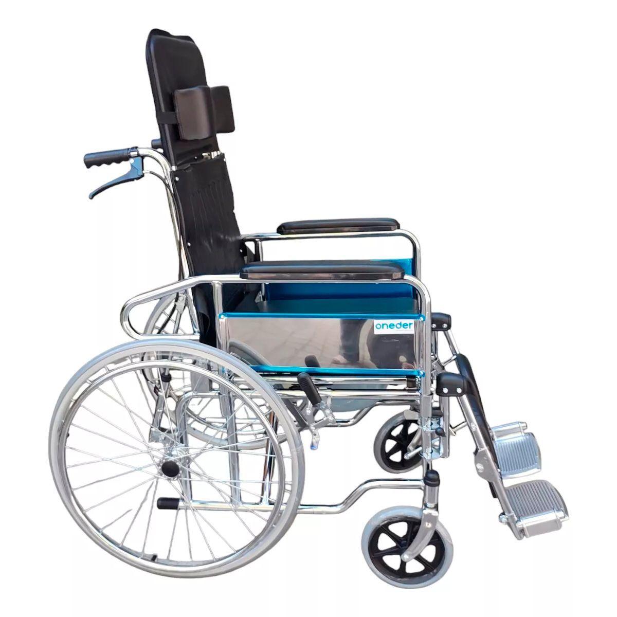 Silla Rueda Neurológica Reclinable Con Balde Desmontable-3