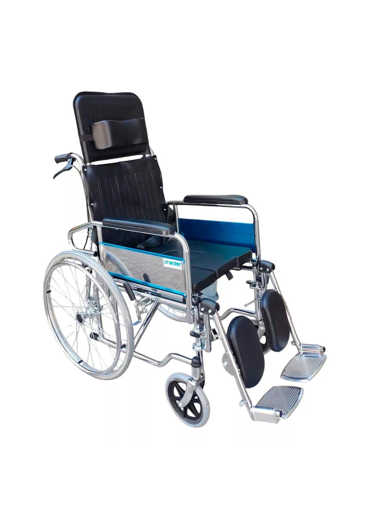 Silla Rueda Neurológica Reclinable Con Balde Desmontable-0