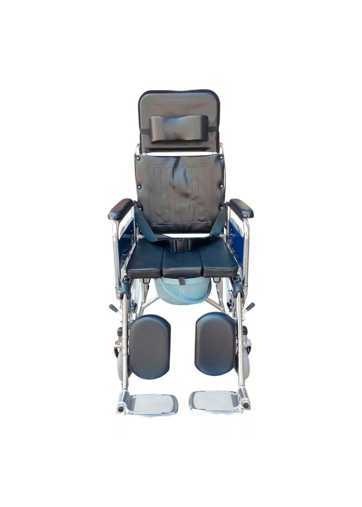Silla Rueda Neurológica Reclinable Con Balde Desmontable-4
