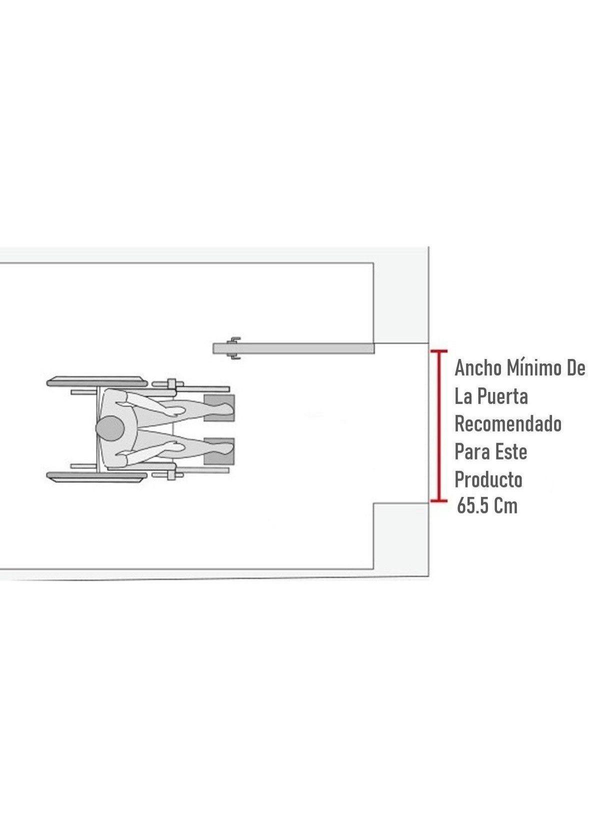 Silla Rueda Neurológica Reclinable Con Balde Desmontable-5