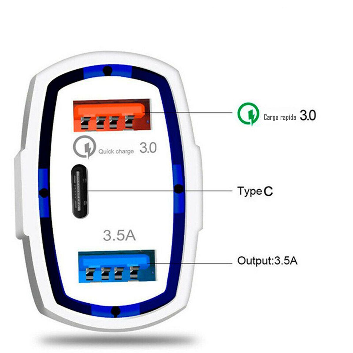 Cargador Auto Tipo C - 12v - Carga Rapida X-hanz-5