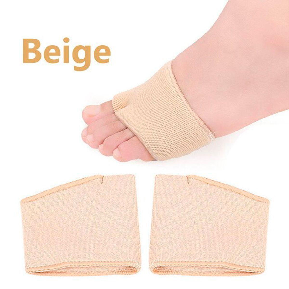 Par Almohadillas Metatarsianas Dedos Pies Piel Talla S-6