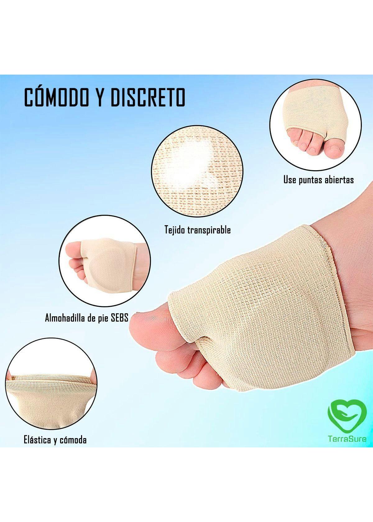 Plantillas Almohadillas Metatarsianas Oneder 1 Par Talla S-1