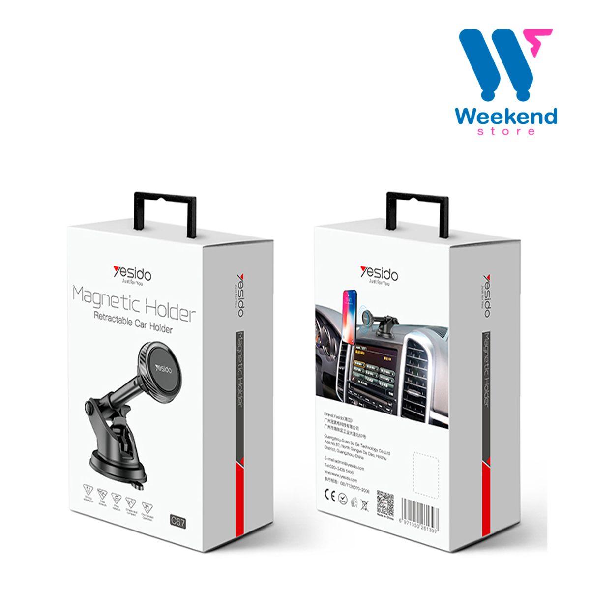 Soporte Holder para Celular Car Auto Magnético Yesido C67-4