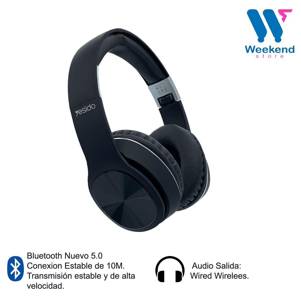 Audífonos Wireless Bluetooth Headset Yesido EP01-2