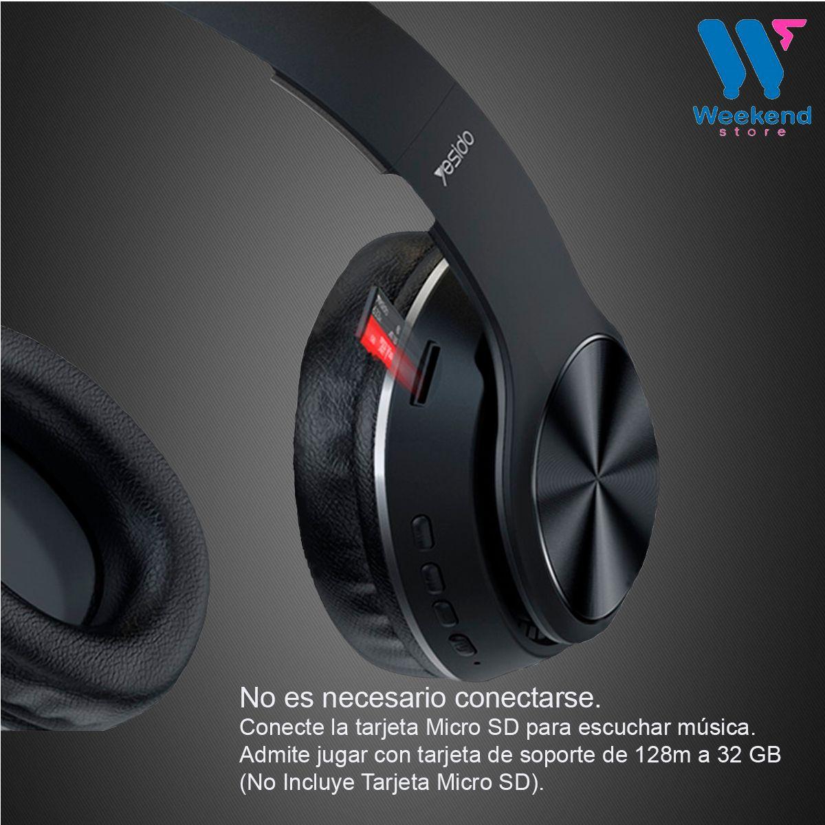 Audífonos Wireless Bluetooth Headset Yesido EP01-3