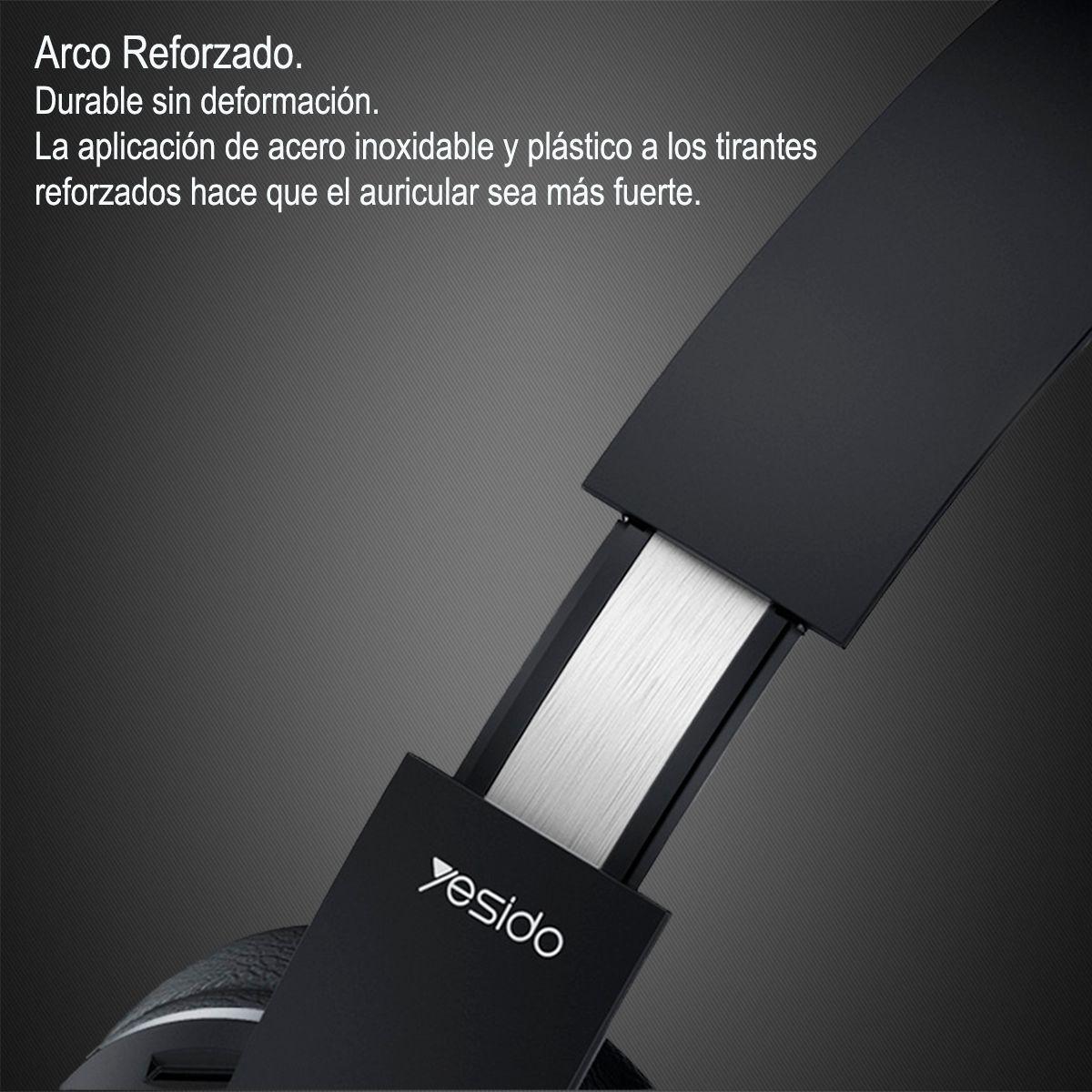 Audífonos Wireless Bluetooth Headset Yesido EP01-5