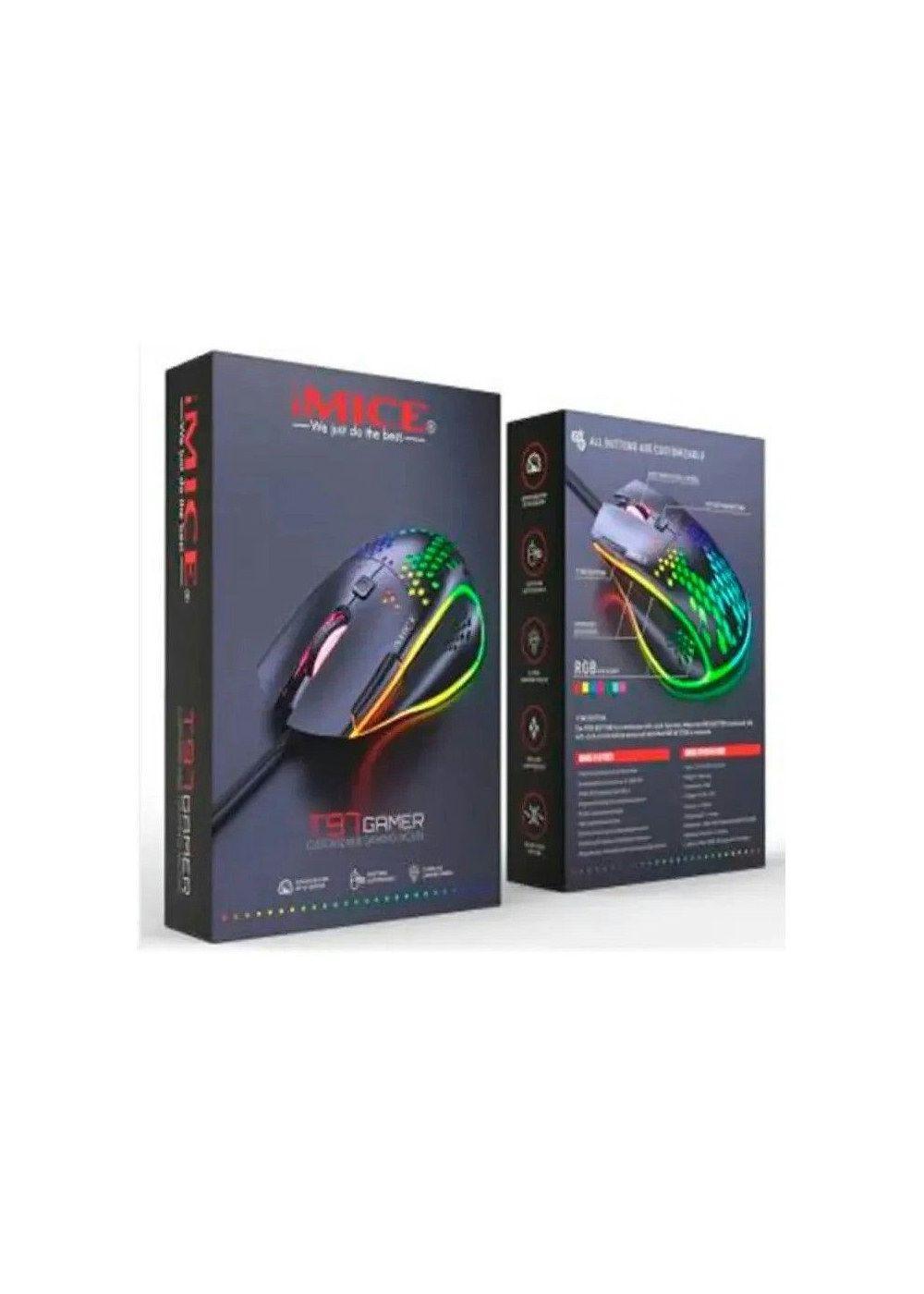 Mouse Gamer Luz Led T97 Rgb 7200 DPI-4