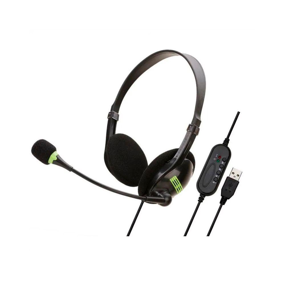 Audifono Usb Pc Notebook Con Microfono Teletrabajo-0