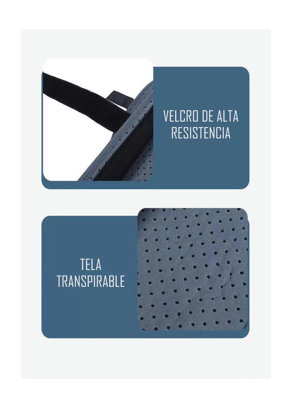 Inmovilizador De Rodilla Largo Tripanel Con Velcro Ajustable Talla S-4