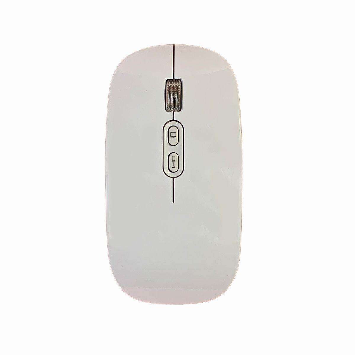Mouse Inalámbricos Wireless Bluetooth Imice E-1400 Blanco-0