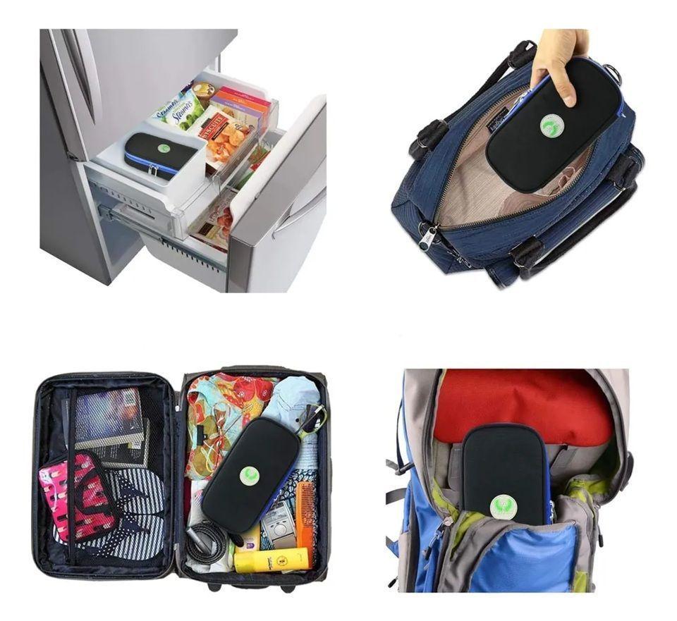 Bolso Estuche Porta Insulina Refrigerante Portatil De Viaje Tela Negro-4