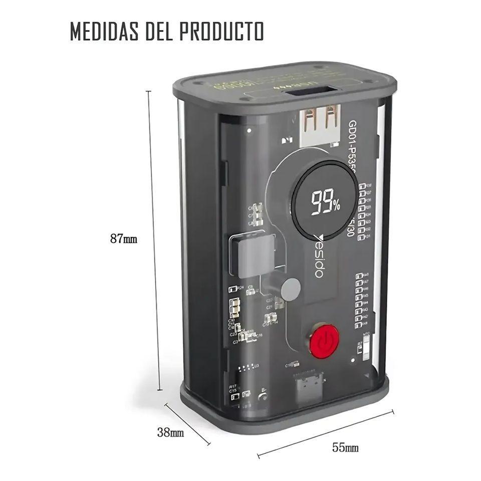 Bateria Externa Power Bank Cargador De 10000 Mah - Yp35-2