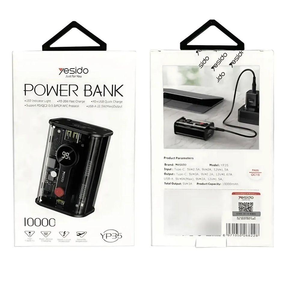 Bateria Externa Power Bank Cargador De 10000 Mah - Yp35-3