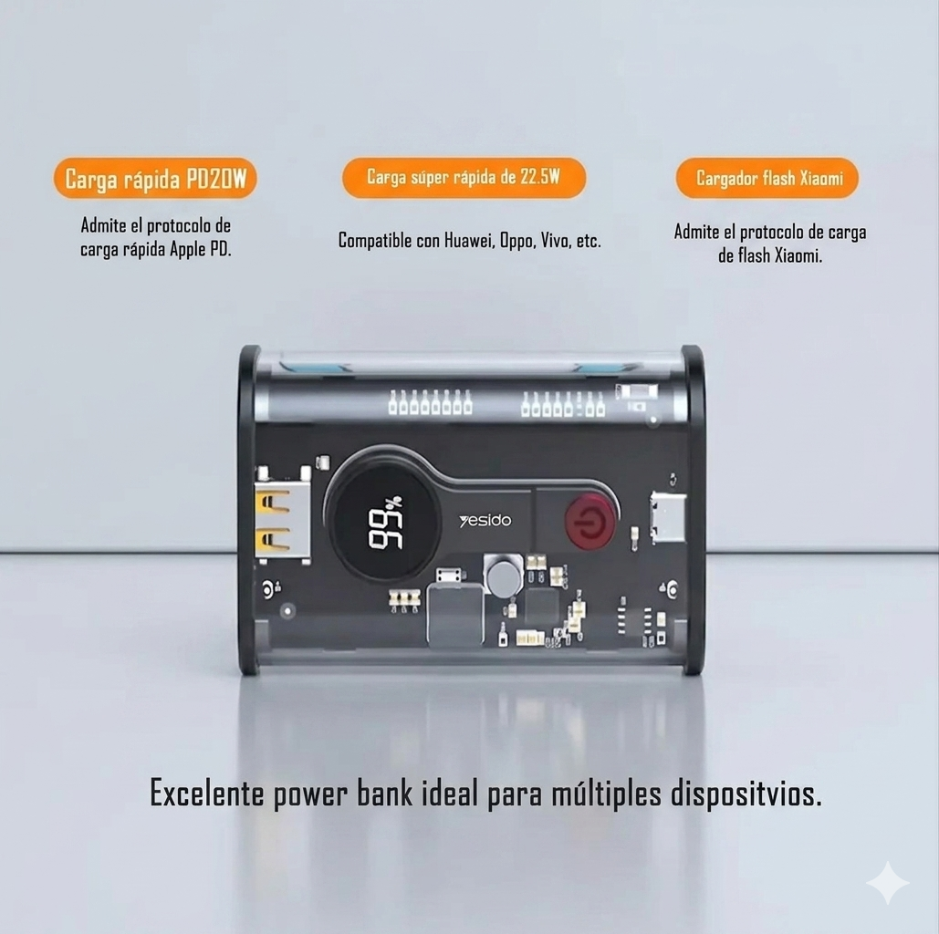 Bateria Externa Power Bank Cargador De 10000 Mah - Yp35-4