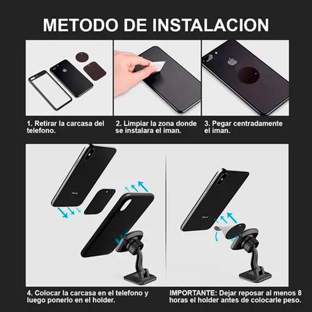 Soporte Celular Auto Porta Teléfono Magnético Yesido C129-3