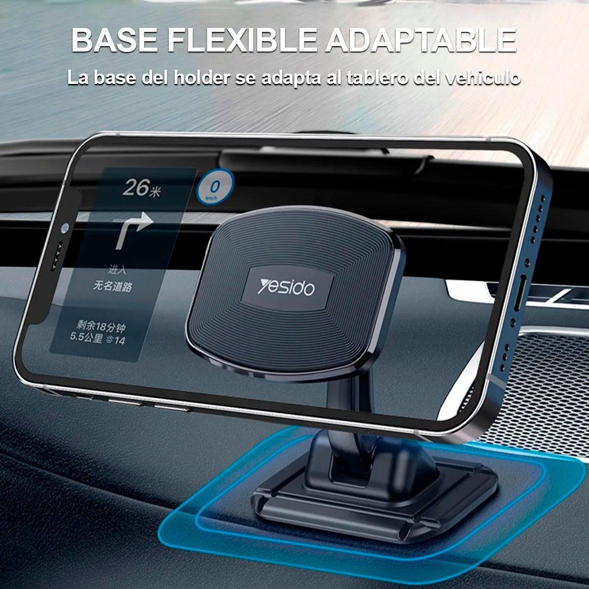 Soporte Celular Auto Porta Teléfono Magnético Yesido C129-6