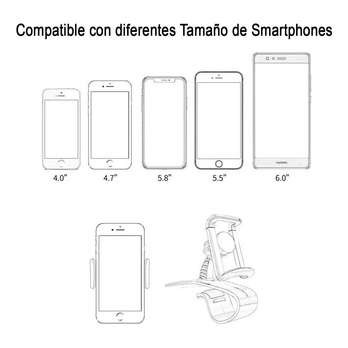 Soporte Celular Para Tablero Del Auto Flexible Yesido C103-6