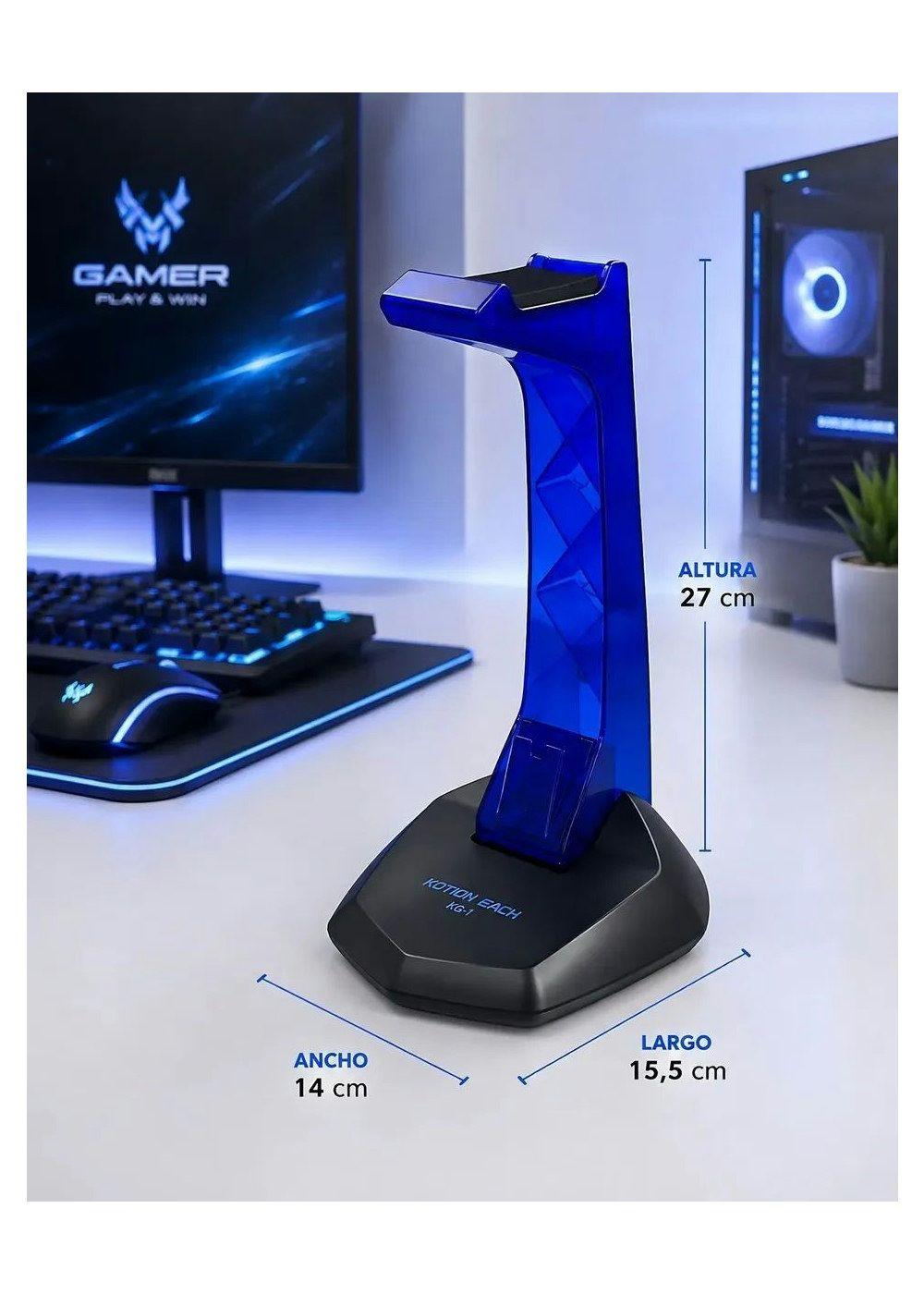 Audifonos Headset Gamer Premium Kottion + Headset Stand-1