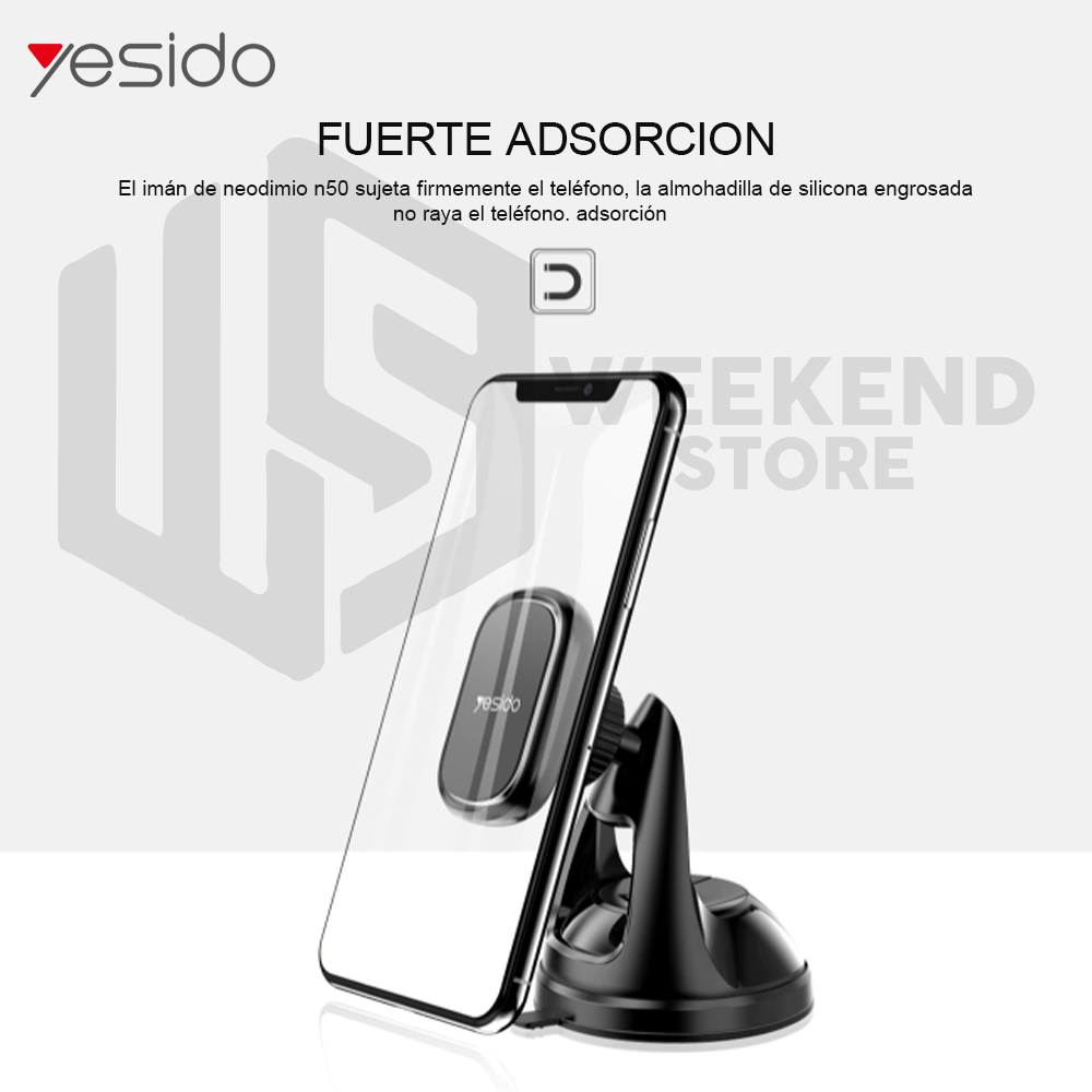 Soporte Holder Porta Celular Magnetico Yesido C72-4
