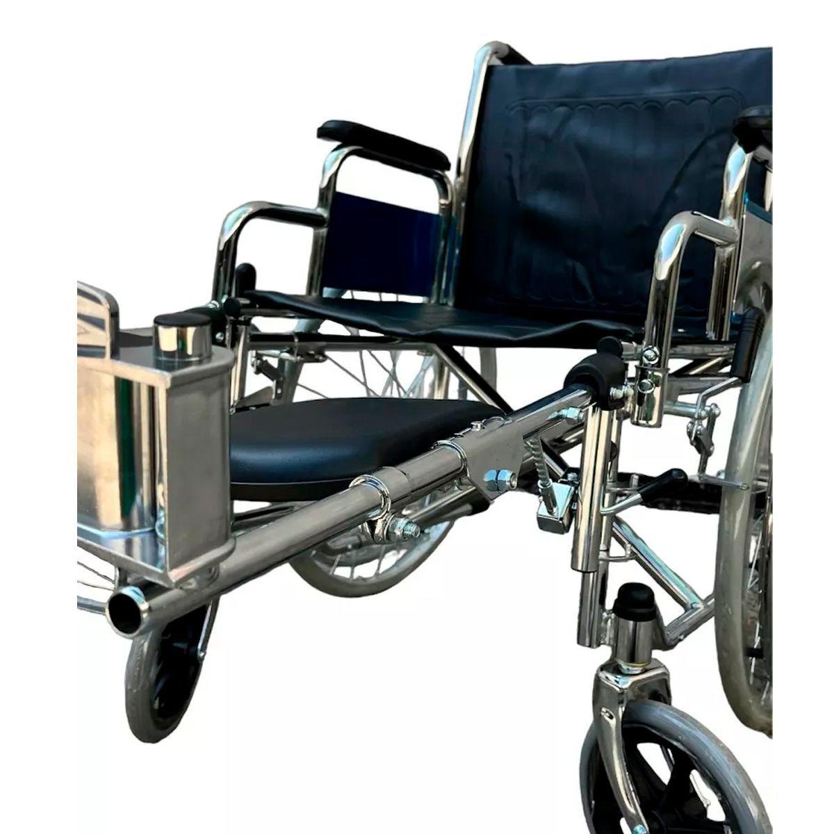 Silla De Ruedas Traumatológica Plegable Freno Manual Oneder-5