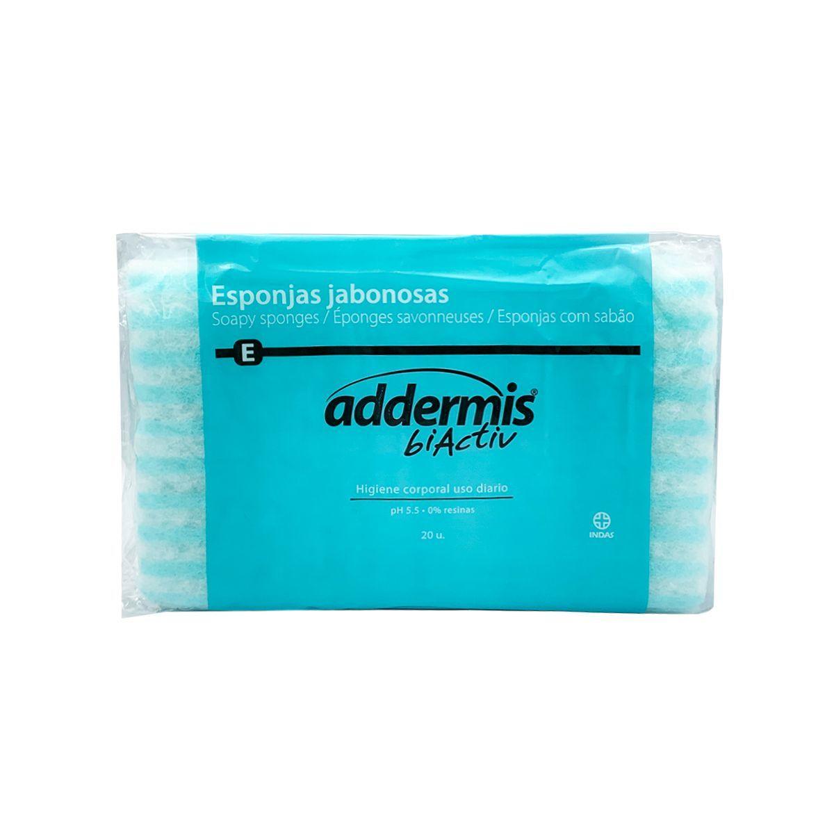 Esponja Jabonosa Addermis Lavado Paciente 20 Unds-1