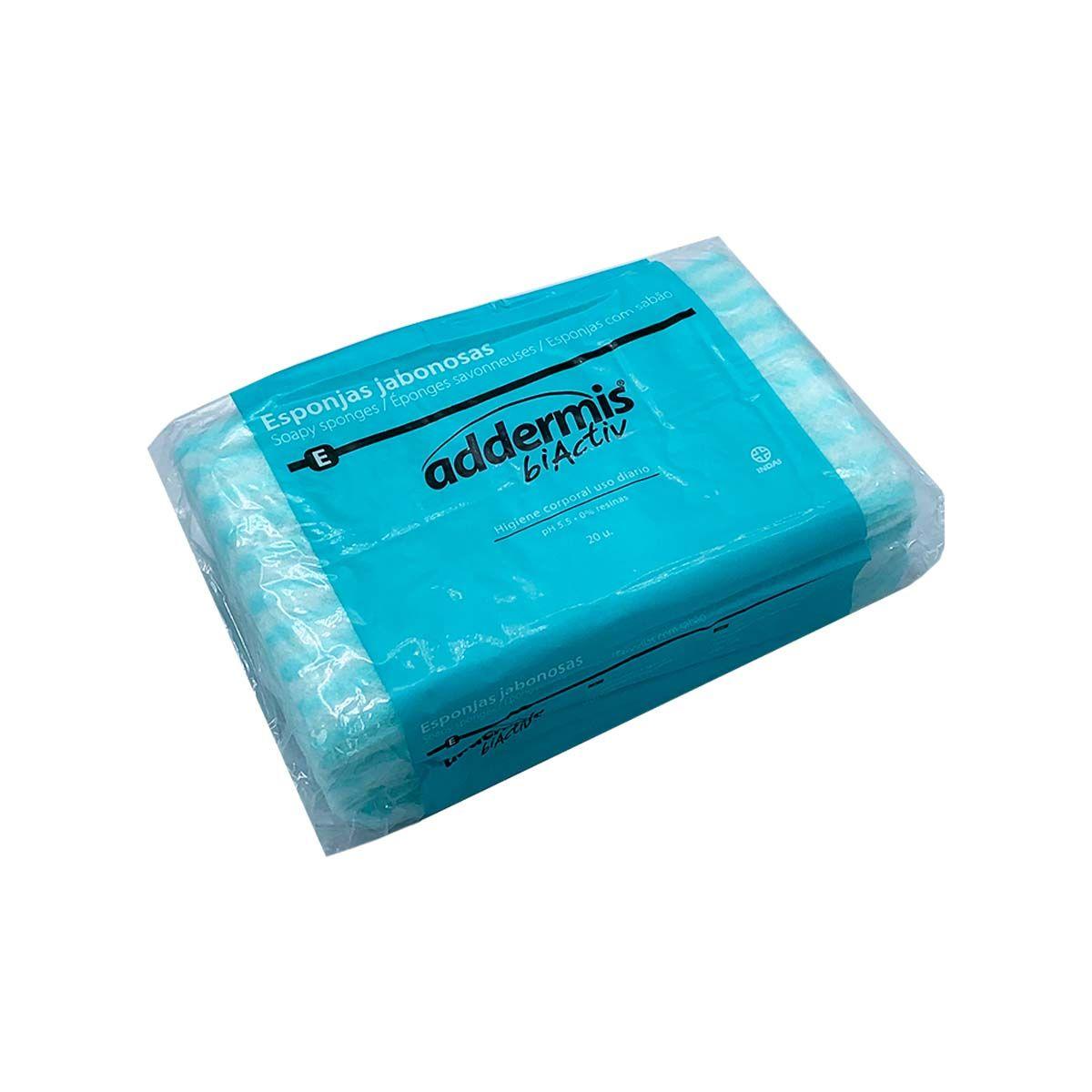 Esponja Jabonosa Addermis Lavado Paciente 20 Unds-0