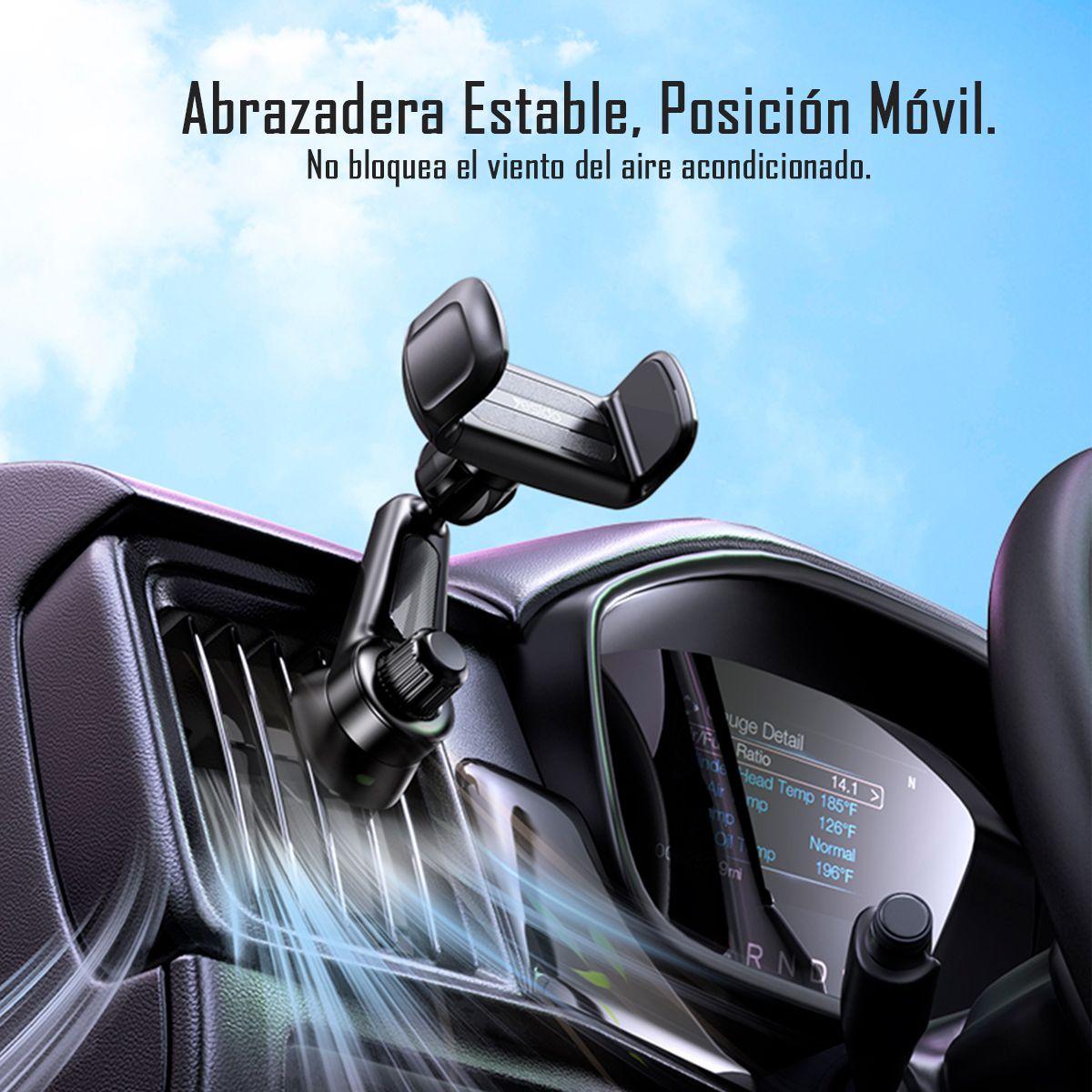 Soporte Holder De Rejilla Para Auto Telefono Yesido C165-6