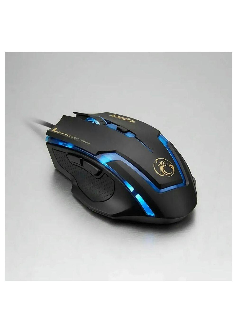 Pack Mouse Optico Premium Gamer Imice A9 + Mousepad-3
