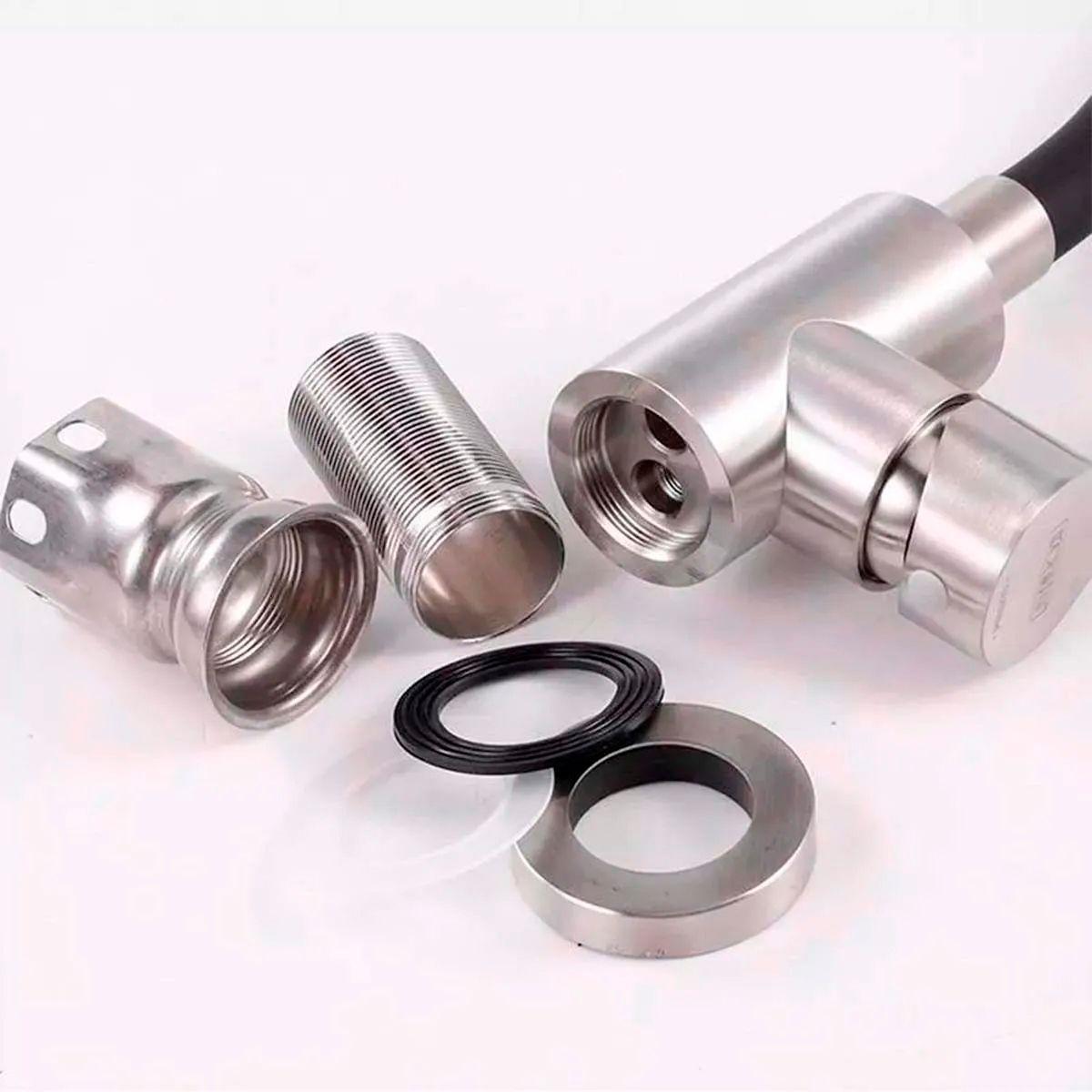 Llave Griferia Lavaplatos Cuello Cisne Flexible Tap15 Negro-6