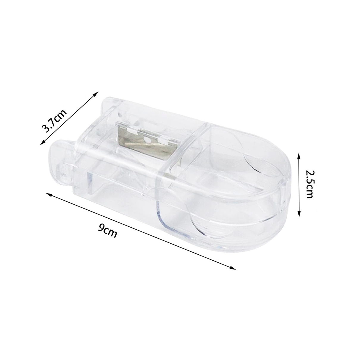 Pastillero Organizador Cortador Dosificador Pastilla Negro-1