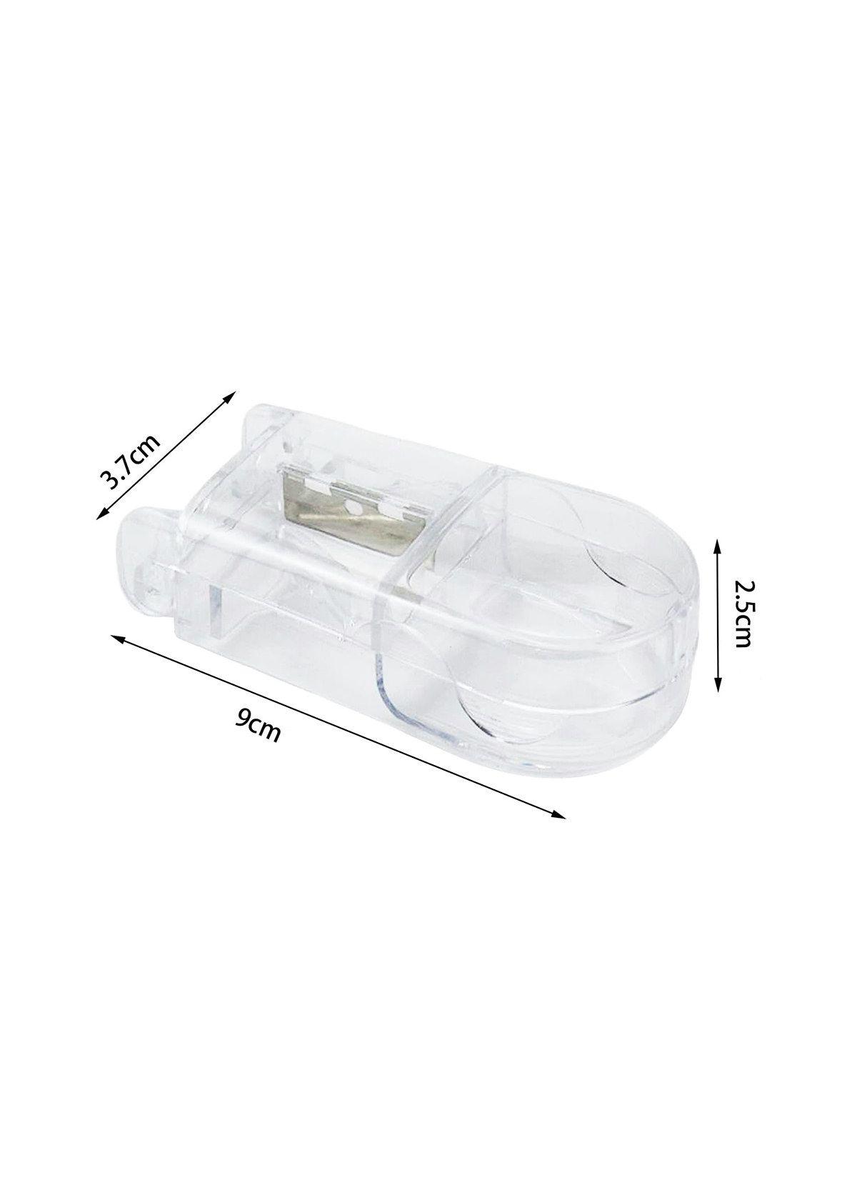Pastillero Organizador Cortador Dosificador Pastilla Transparente-1