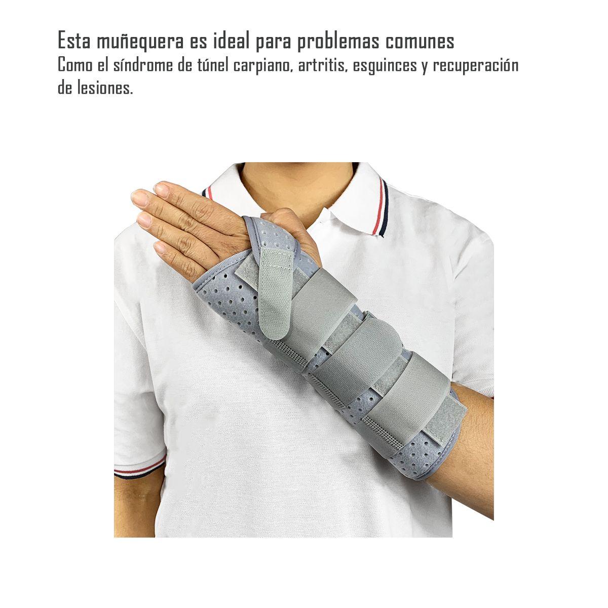 Ortesis Inmovilizadora De Muñeca Palmar Dorsal Con Ferula Talla M Derecha-1