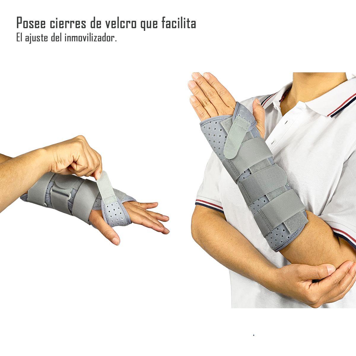 Ortesis Inmovilizadora De Muñeca Palmar Dorsal Con Ferula Talla M Derecha-2
