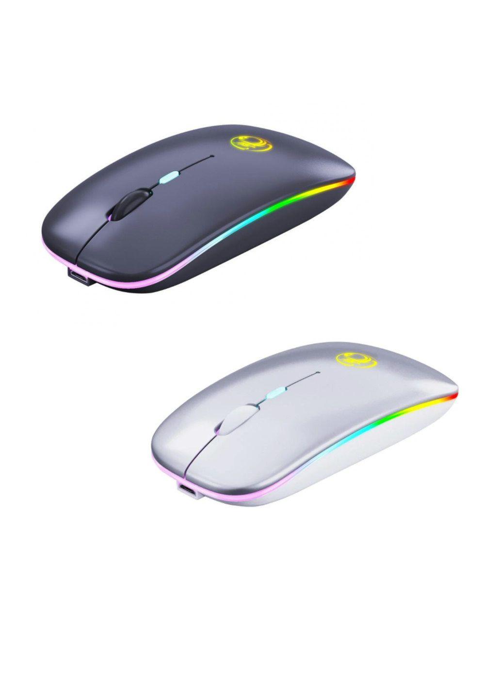 Mouse Imice E1300 RGB Wireless 2.4ghz Inalámbrico Recargable-3