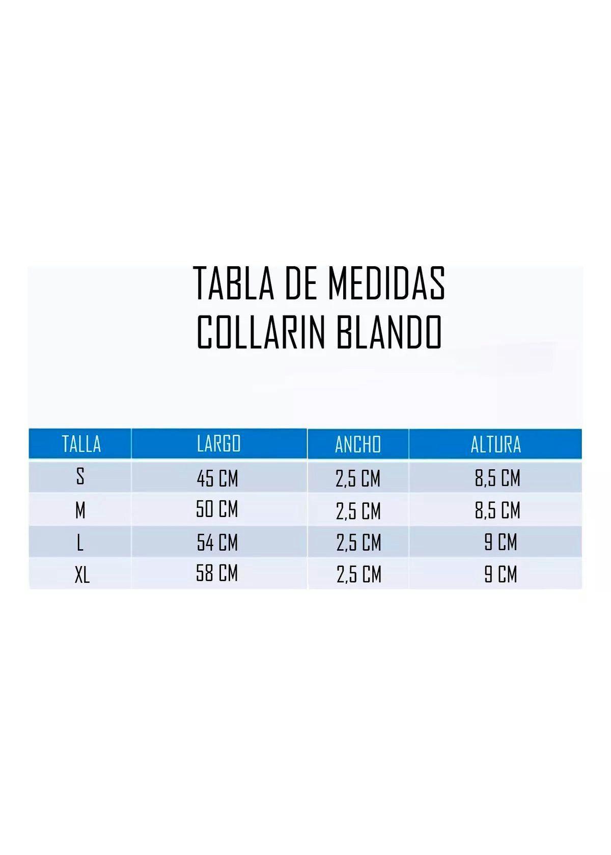 Cuello Collarin Cervical Blando Ortopedico Talla XL Premium Oneder-4