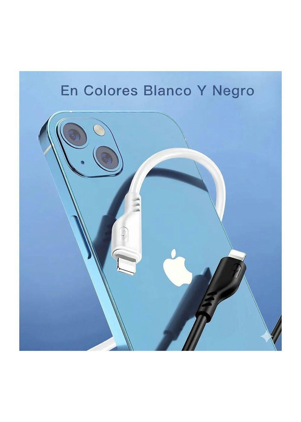 Cable De Datos Usb 2 4a Compatible Con Iphone Largo 1 2 MT-2