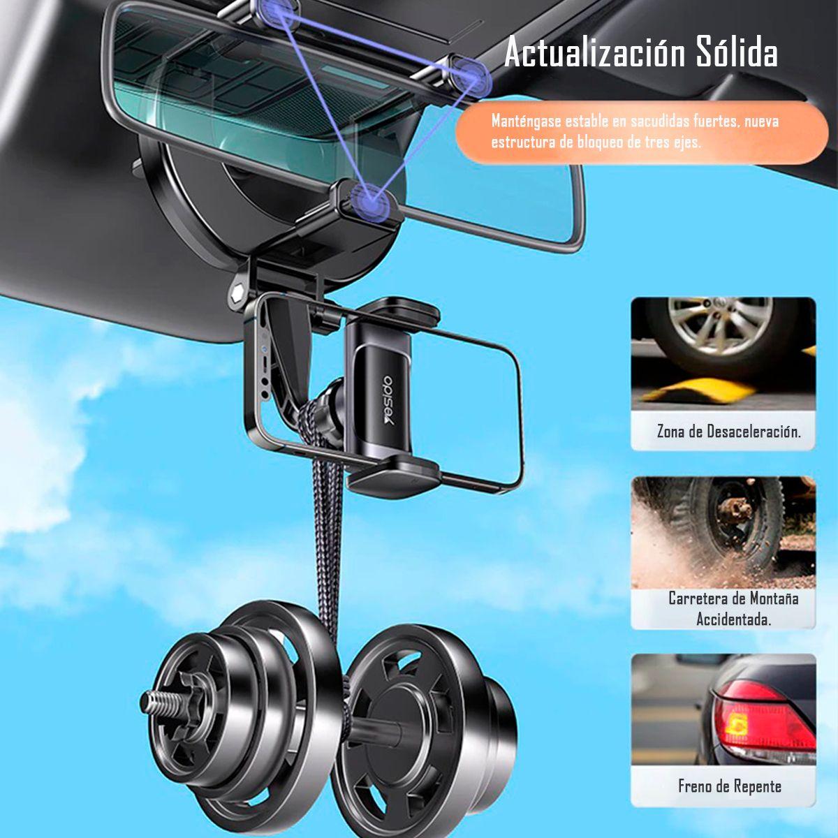 Soporte Holder Para Retovisor De Autos Estilo Sujeción C193-4