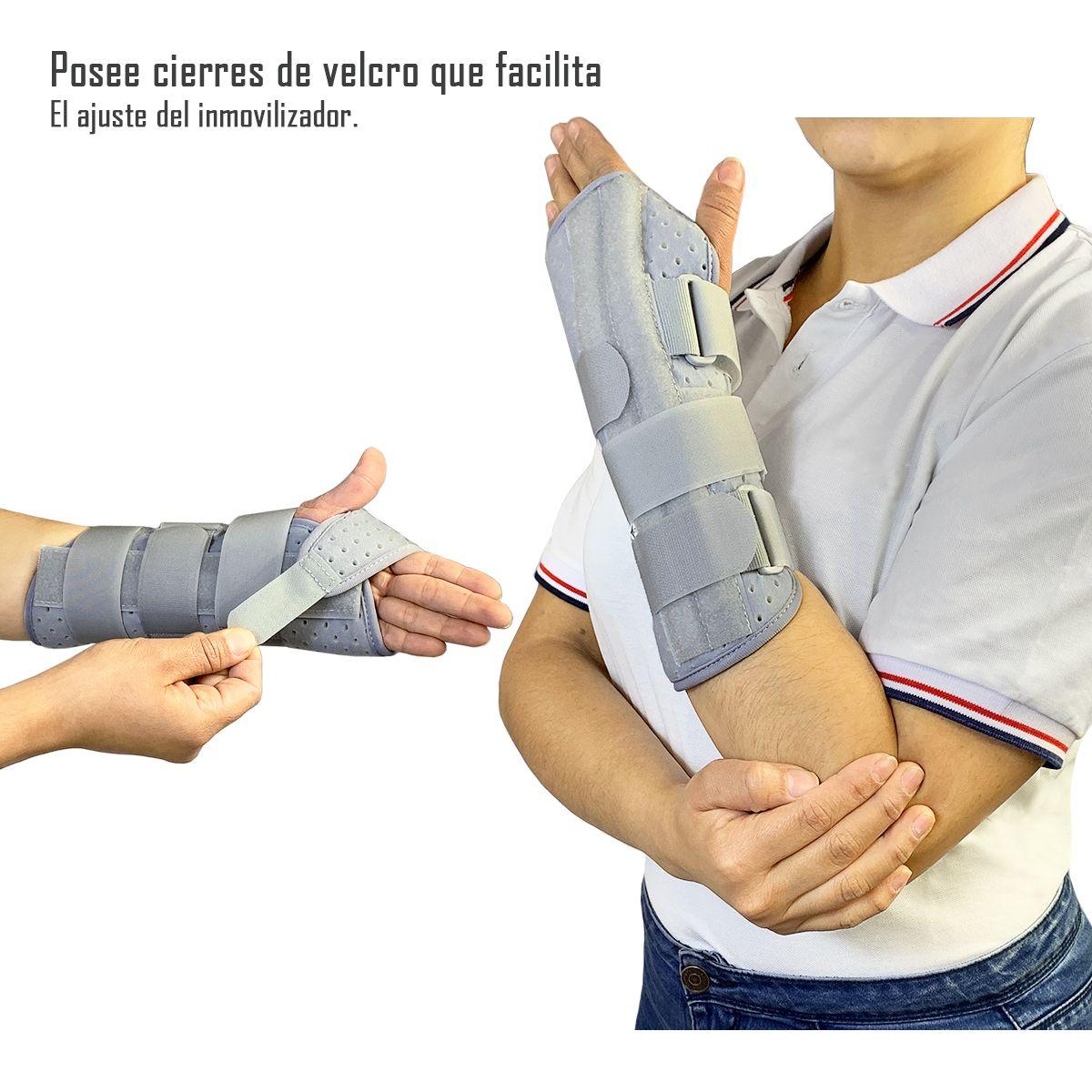 Ortesis Inmovilizadora De Muñeca Palmar Dorsal Con Ferula Talla S Izquierda-2