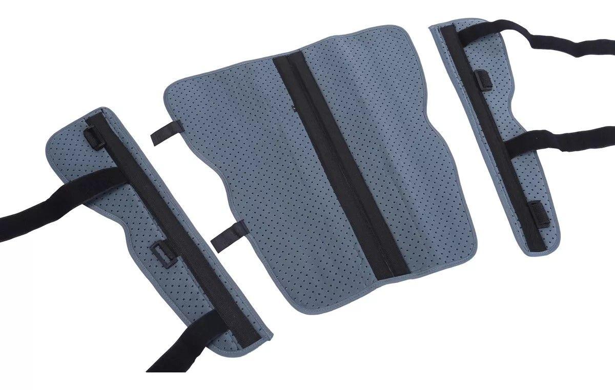 Inmovilizador De Rodilla Largo Tripanel Con Velcro Ajustable Talla M-6
