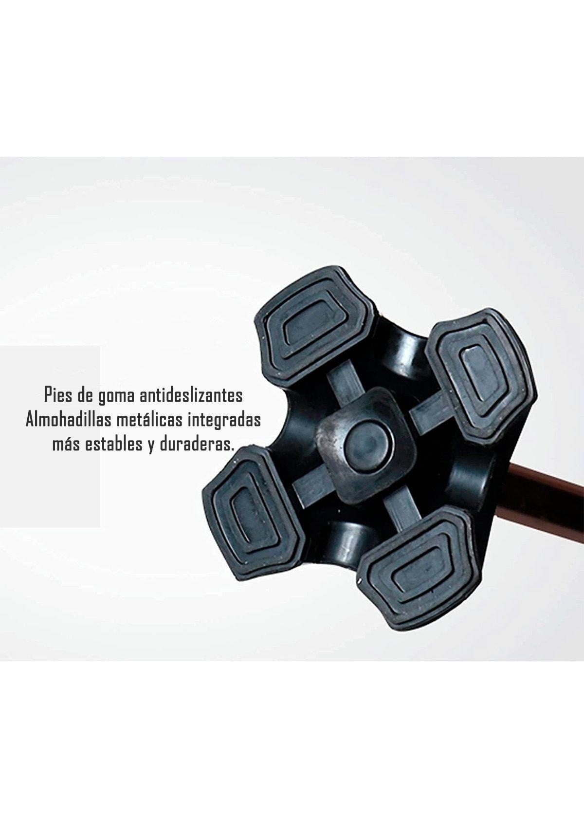 Baston Ortopedico Altura Regulable Adulto Mayor Bronce-3