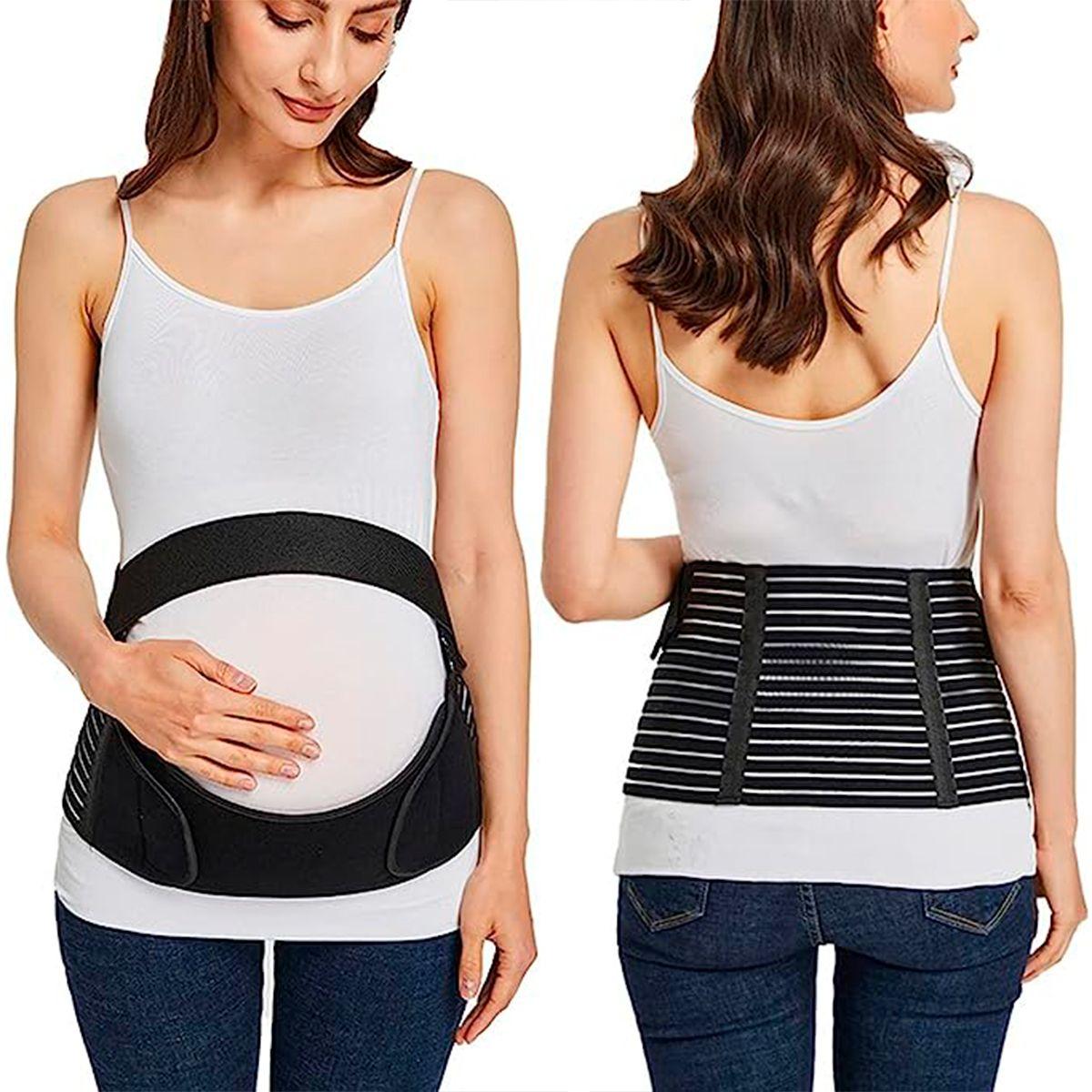 Cinturón Preparto Universal Para Embarazadas Negro M-4