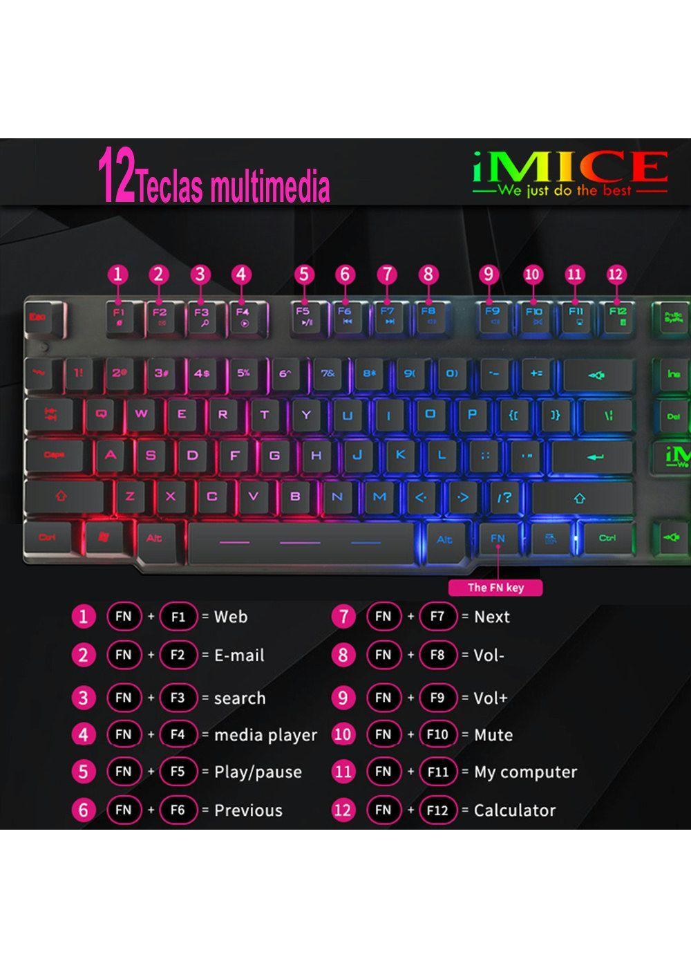 Teclado Gamer Premium Ak 600 Retroiluminado-4