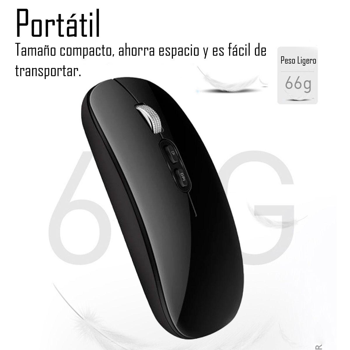 Mouse Inalámbricos Wireless Bluetooth Imice E-1400 Negro-1